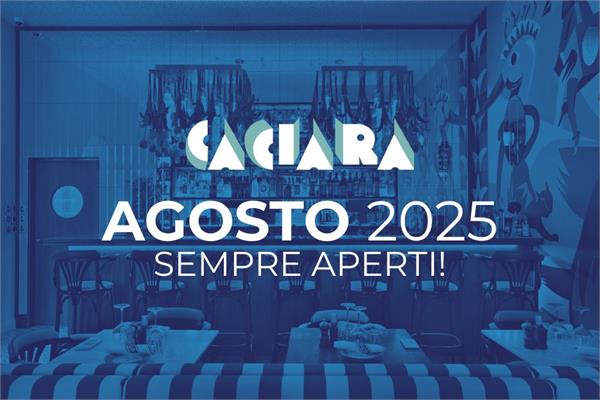 Agosto 2025: siamo sempre aprti!