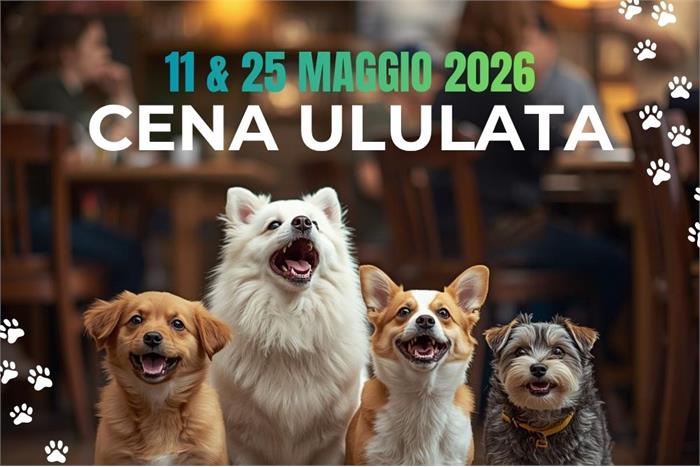 🐾 L'11 e il 25 Maggio da Caciara i veri protagonisti saranno loro: i nostri amici a 4 zampe!